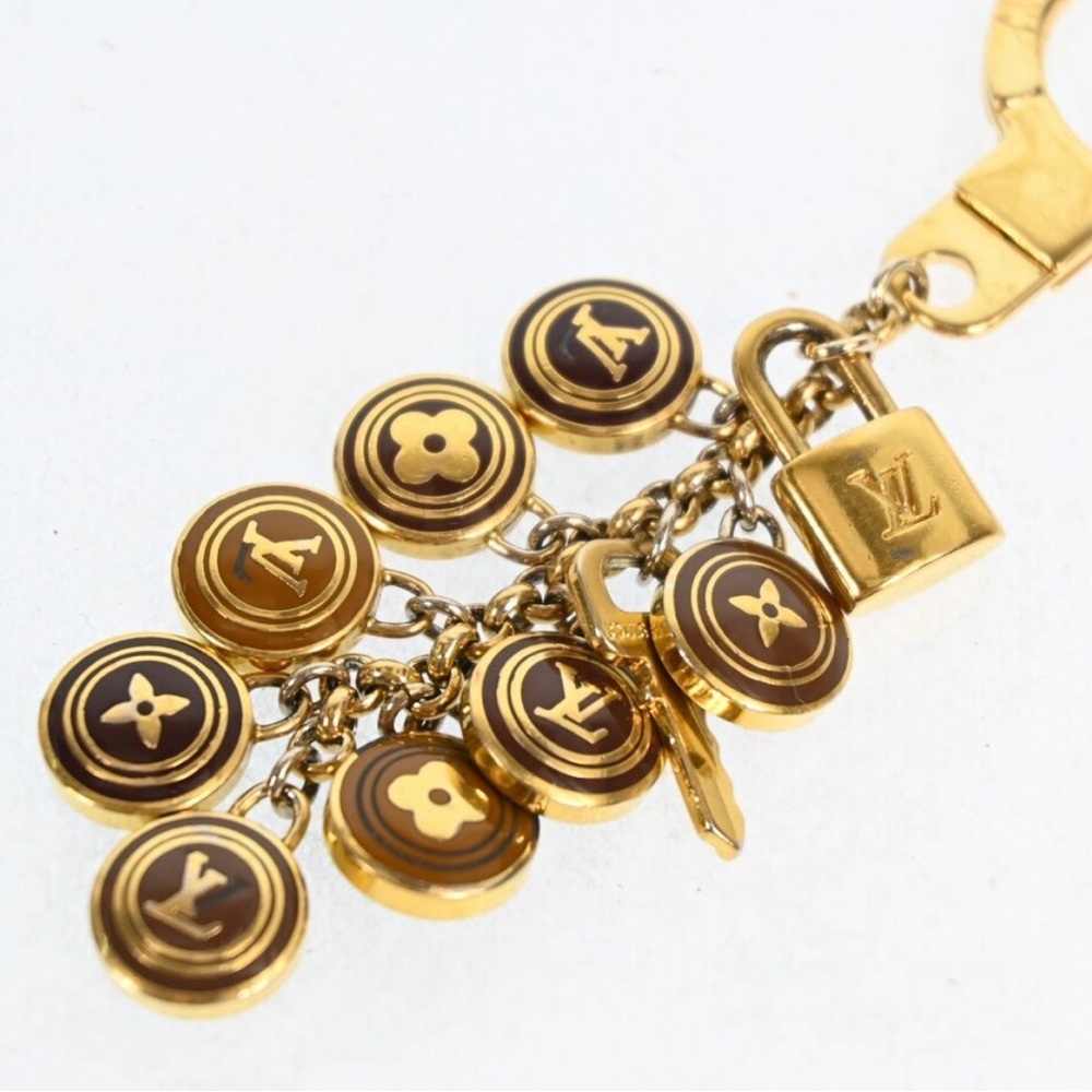 Louis Vuitton keychain Gold small charms - Picture 9 of 9